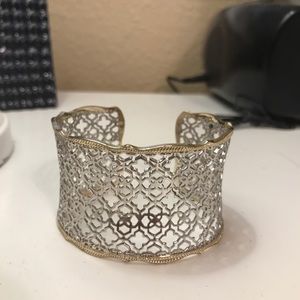 Kendra Scott Silver/Gold Candice Cuff